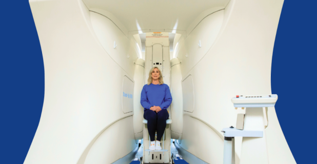 Front open MRI-image